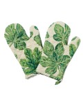 Bonnie and Neil | Oven Mitt | Fig Green